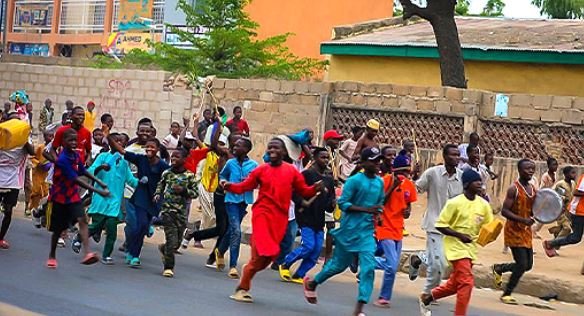 Residents Defy Curfew, Storm Kano Streets To Celebrate NNPP Victory