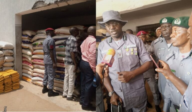 Customs intercepts 11 trailer loads of smuggled rice, generates N28m in Ogun