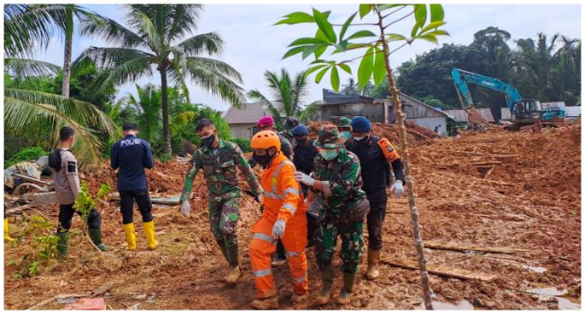 Indonesia Landslide Death Toll Rises To 30