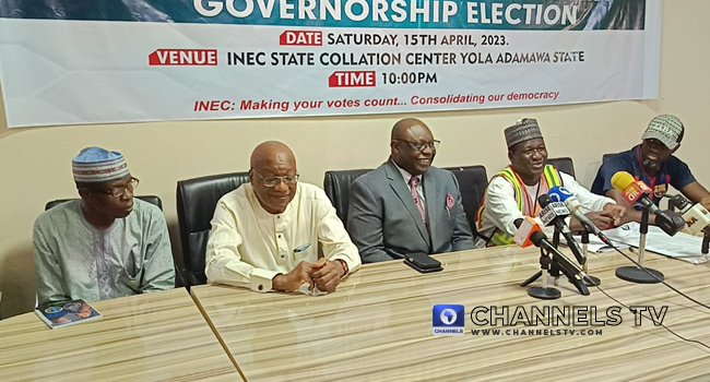 BREAKING: INEC Resumes Collation Of Adamawa Gov Election Results