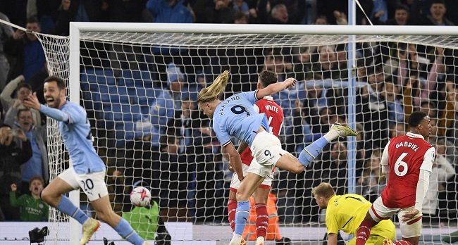 Man City Maul Arsenal To Take Control Of Title Race