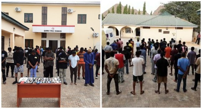 Two Ex-convicts, 46 Others, Arrested For Internet Fraud In Kaduna