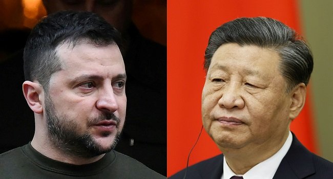China’s Xi Holds Call With Ukraine’s Zelensky