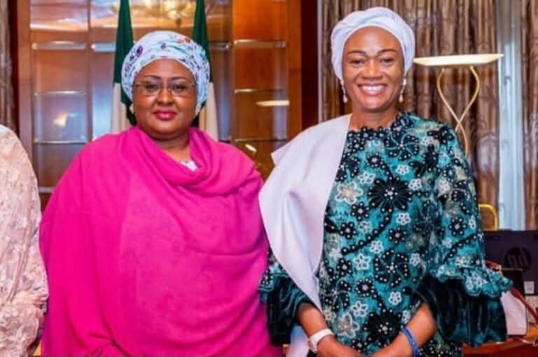 I’ve prepared handover notes to guide you – Aisha Buhari receives, orientates successor, Mrs Tinubu