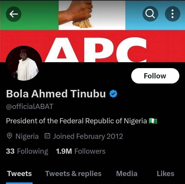 Inauguration 2023: Tinubu, Shettima update bios on Twitter