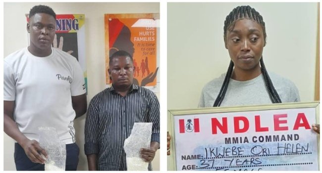 Two Qatar-based Drug Lords Arrested as NDLEA Intercepts Meth Consignment At MMIA