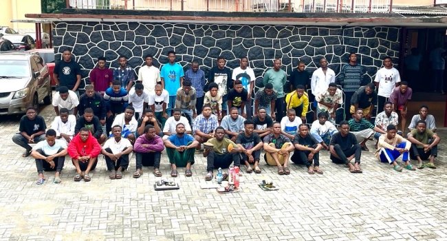 EFCC Arrests 52 Suspected Internet Fraudsters in Ogun