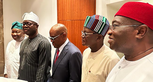 Tinubu, PDP G-5 governors in closed door meeting
