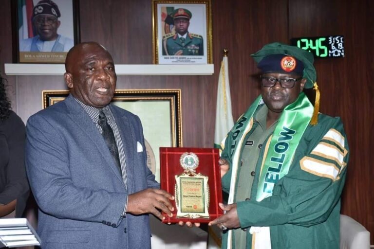 NYSC DG bags Fellow of National Labour Institute