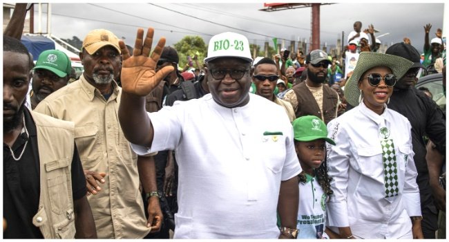 Sierra Leone President Julius Maada Bio Re-Elected