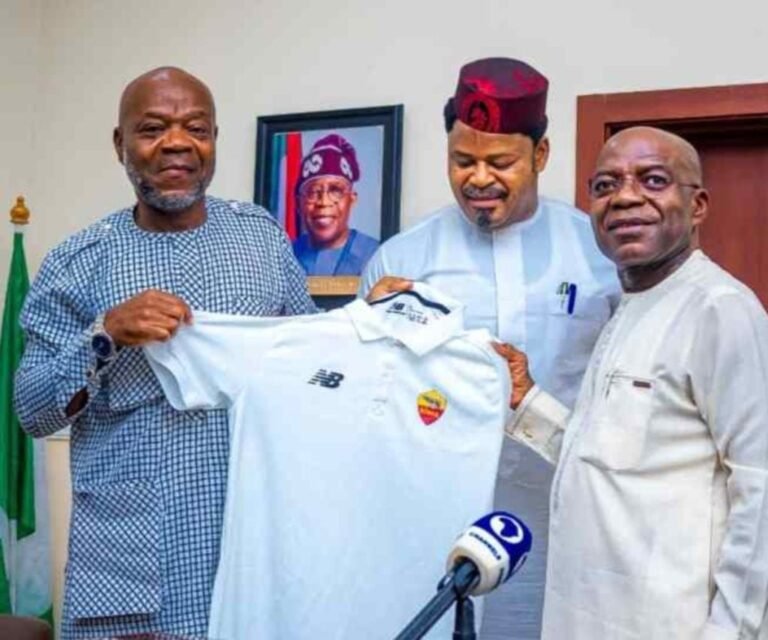 Otti receives Abia Warriors chairman, orders rebuilding of Nsulu games village