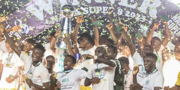 From wild cards to champions: Sporting Lagos win Naija Super 8