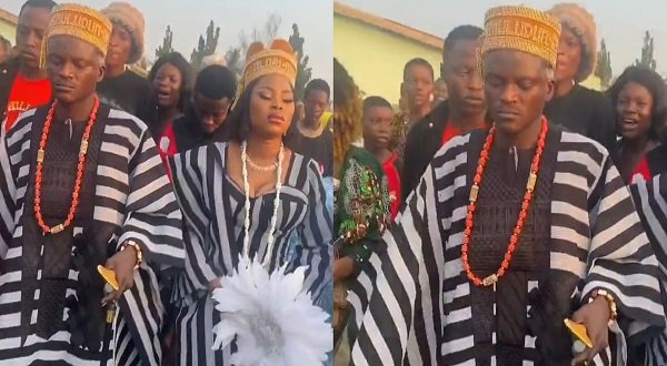 Singer Portable, wife celebrate one year anniversary