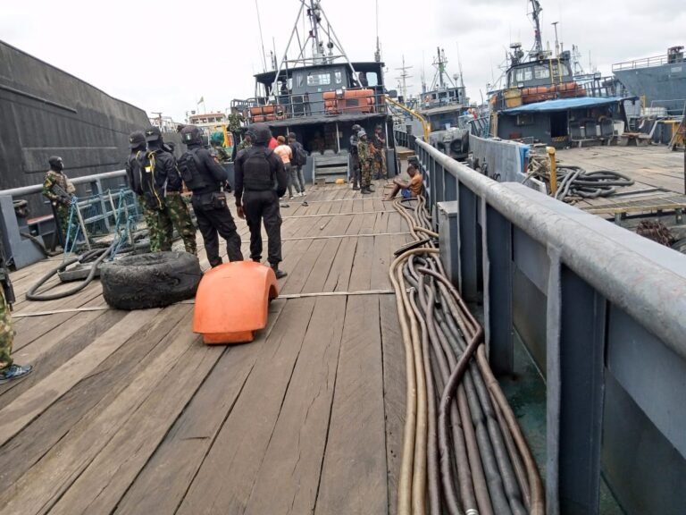 Navy Arrests Vessel Laden With 350,000 Liters Of ‘Stolen’ Diesel