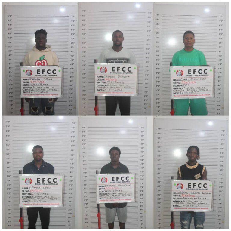 Court Sends Banker, Eight Internet Fraudsters to Prison in Benin City