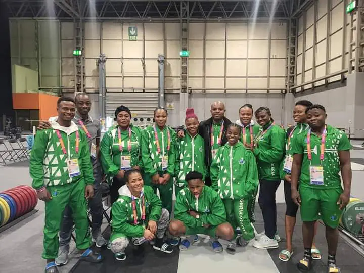 IWF Championship: Nigerian weightlifters return with 3 medals from Saudi Arabia