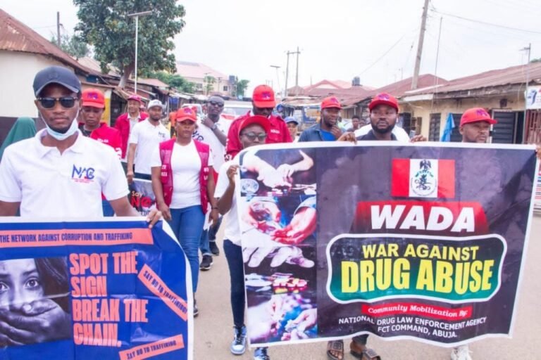 NEWSNDLEA, NACAT expose Abuja community where hard drugs are sold like sachet water