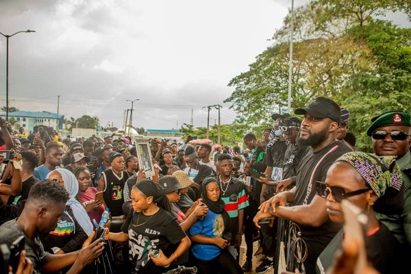 Mohbad: Oyo Speaker Joins Protest In Ibadan