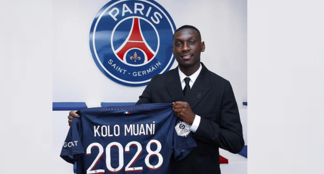 PSG Complete Kolo Muani Deal On Transfer Deadline Day In Europe