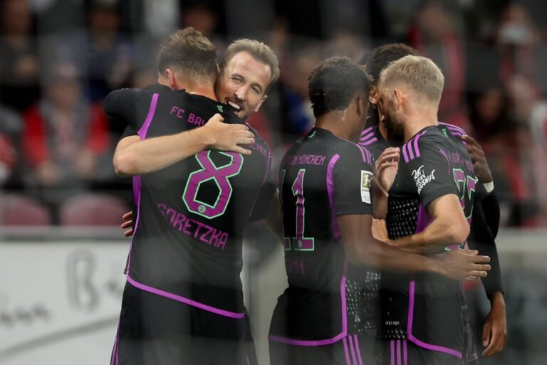 Bundesliga: Kane Scores As Bayern Win at Mainz, Leverkusen Go Top