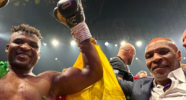 Tyson Hails Ngannou After Defeat