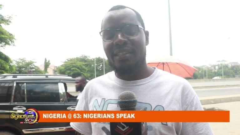 NIGERIA@ 63:  Nigerians Speak