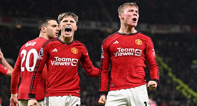 Hojlund Ends Goal Drought In Man United’s Epic Comeback Against Villa