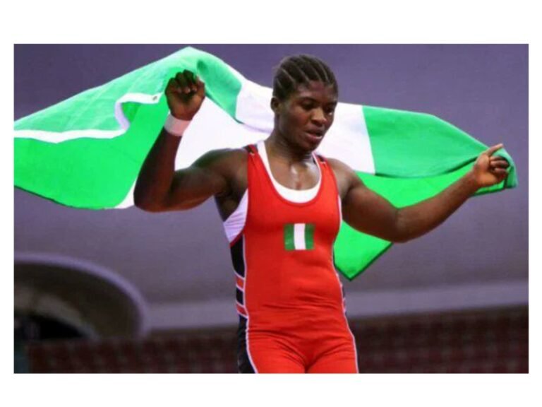 Nigerian Female Soldier Wins Gold At World Wrestling Championship