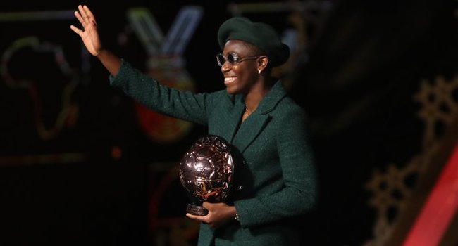 Oshoala Wins Record-Extending African Women’s Player Of The Year