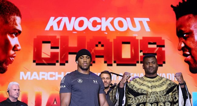 Joshua Sees Ngannou Fight As Road To Undisputed Heavyweight Shot