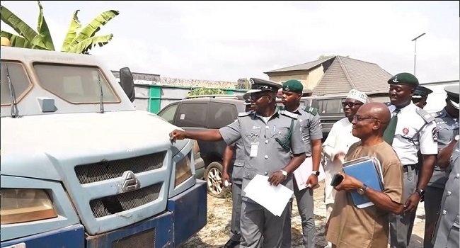 Customs Release Ceased Bullion Van With Over ₦24m, 12 Bags Of Foreign Rice