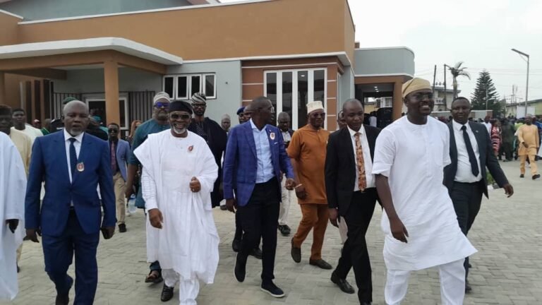 Gbajamiabila Unveils LASU Conference Centre, 80-Bed Hospital, Others
