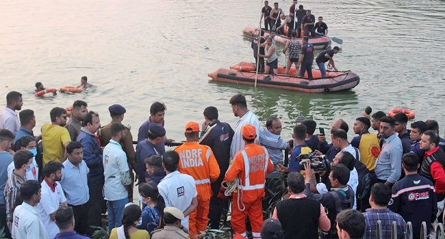 INDIA RESIDENTS TURN TO BOATS AS SEVERE FLOODING INUNDATES CITIES