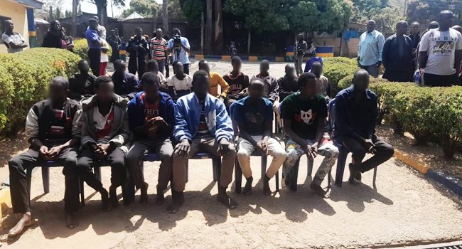 Police Parade 16 Suspects Over Plateau Attacks