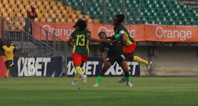 Cameroon Hold Super Falcons In Paris 2024 Olympic Qualifier