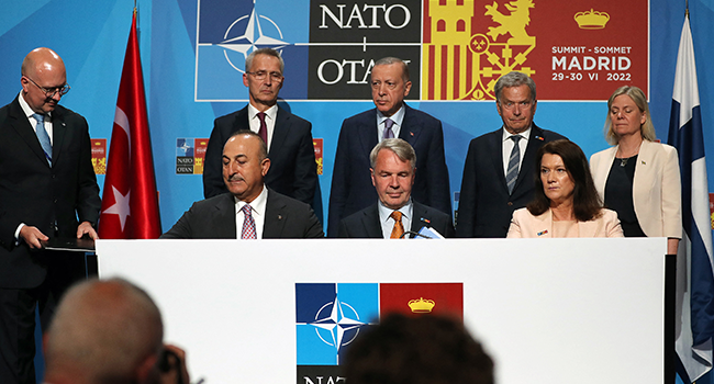 Sweden Warns Of Russia Threat On Eve Of NATO Membership