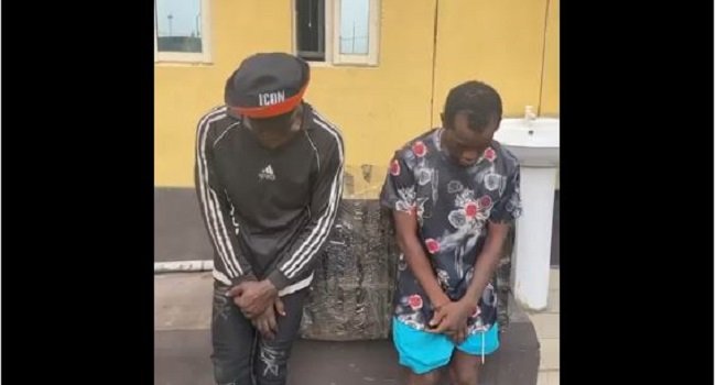 Lagos Arrests Touts Extorting Traders On Yaba Pedestrian Bridge