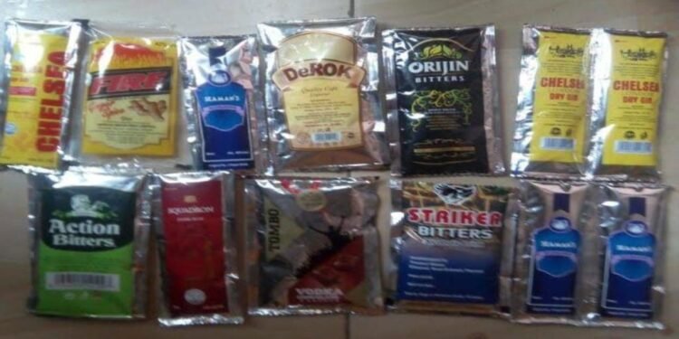 Sachet Alcohol Sale Continues At Parks, NAFDAC Awaits Minister’s Directive
