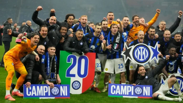 Serie A: Inter Milan Defeat AC Milan To Clinch 20th Title