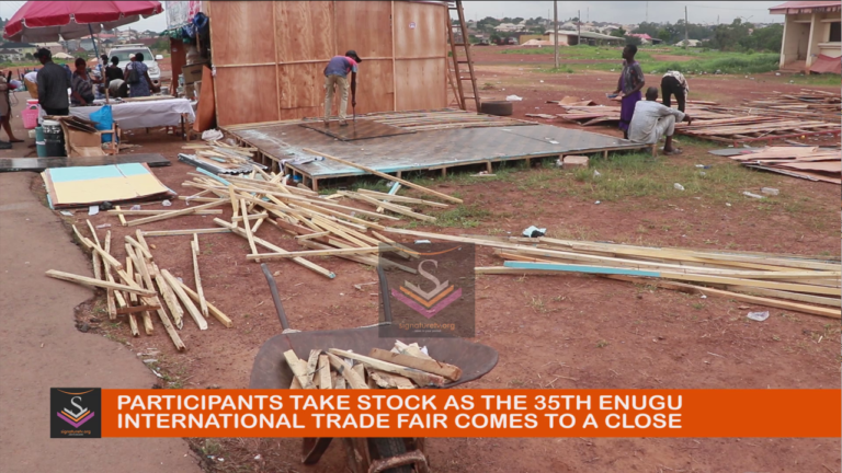 PARTICIPANTS TAKE STOCK AS THE ENUGU INTERNATIONAL TRADE FAIR COMES TO A CLOSE – WATCH VIDEO
