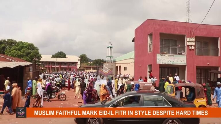 MUSLIM FAITHFUL MARK EID IL FITR IN STYLE DESPITE HARD TIMES – watch video