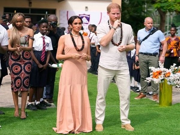 Invictus Games: Prince Harry, Meghan Markle Arrive Nigeria