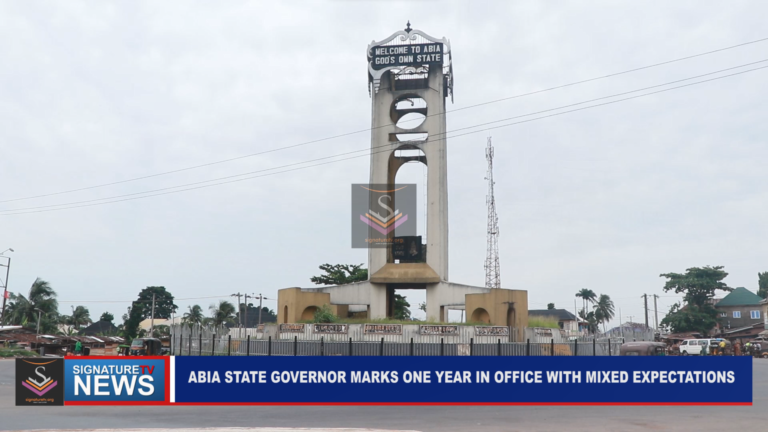 ABIA STATE GOVERNOR, ALEX OTTI ONE YEAR IN OFFICE WITH MIXED EXPECTATION – WATCH VIDEO