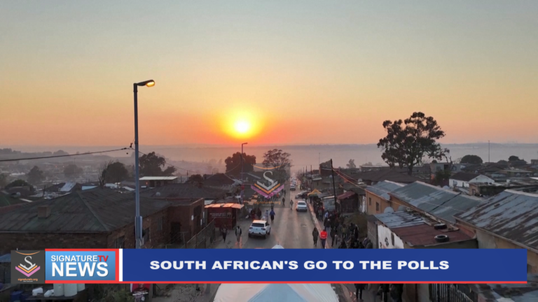 SOUTH AFRICANS GO TO THE POLLS – WATCH VIDEO