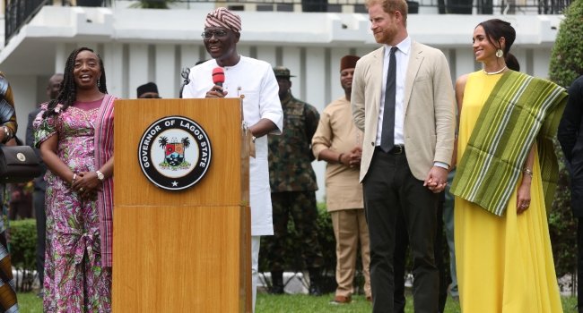 Prince Harry, Meghan End Nigeria Tour With Visit To Lagos