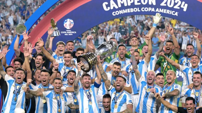 Argentina Beat Colombia To Win Record 16th Copa America