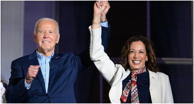 Harris Appears With Biden For First Time Since Election Loss