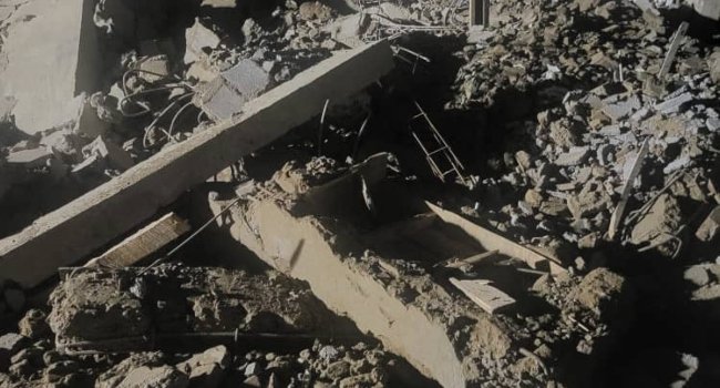 Seven Rescued As Two Storey Building Collapses In Lagos