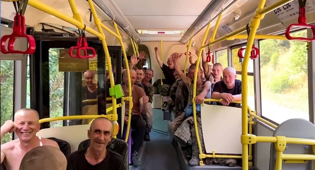 Russia, Ukraine Exchange 230 Prisoners Of War