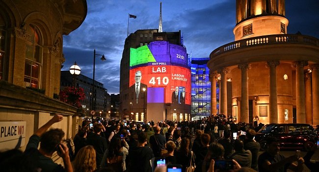 Labour Set For Landslide Win In UK Election – Exit Poll